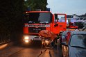 Feuer Einfamilienhaus Koeln Ostheim Saarbrueckerstr P53